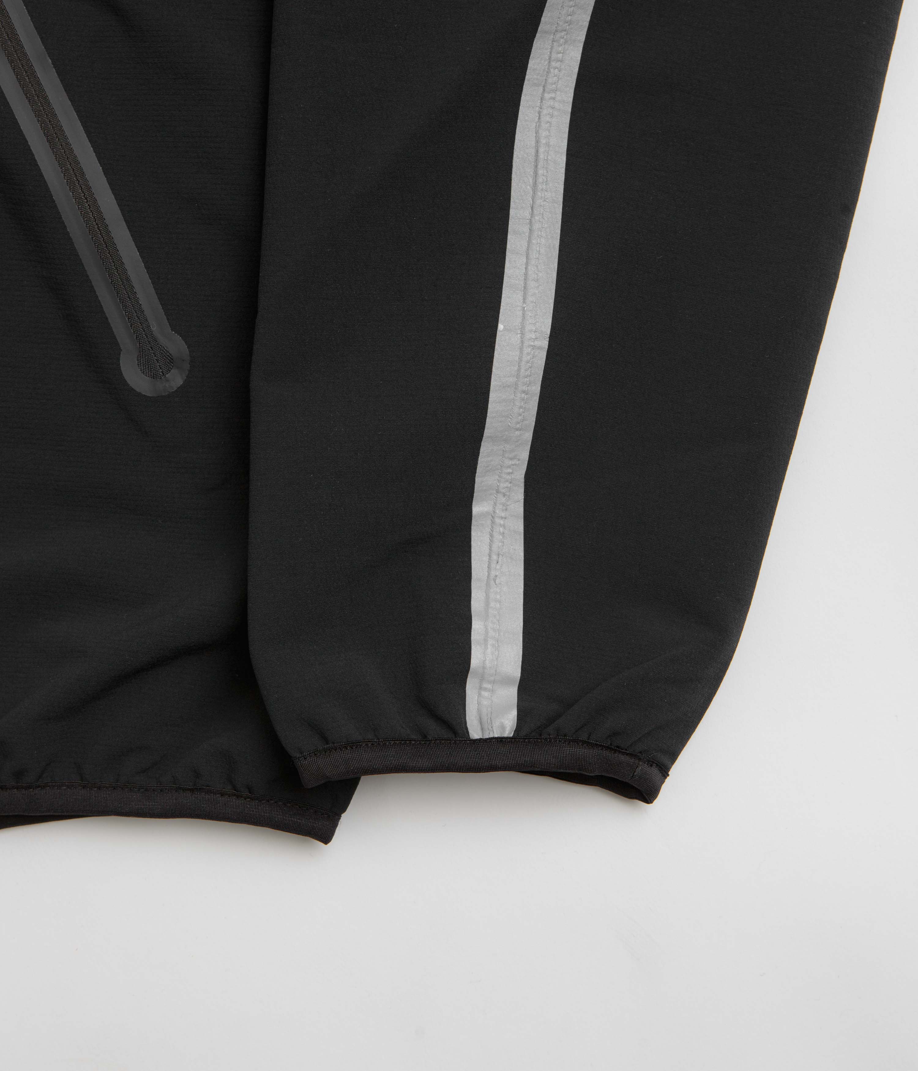 Purple Mountain Observatory Soft Shell Balaclava Jacket - Black / White