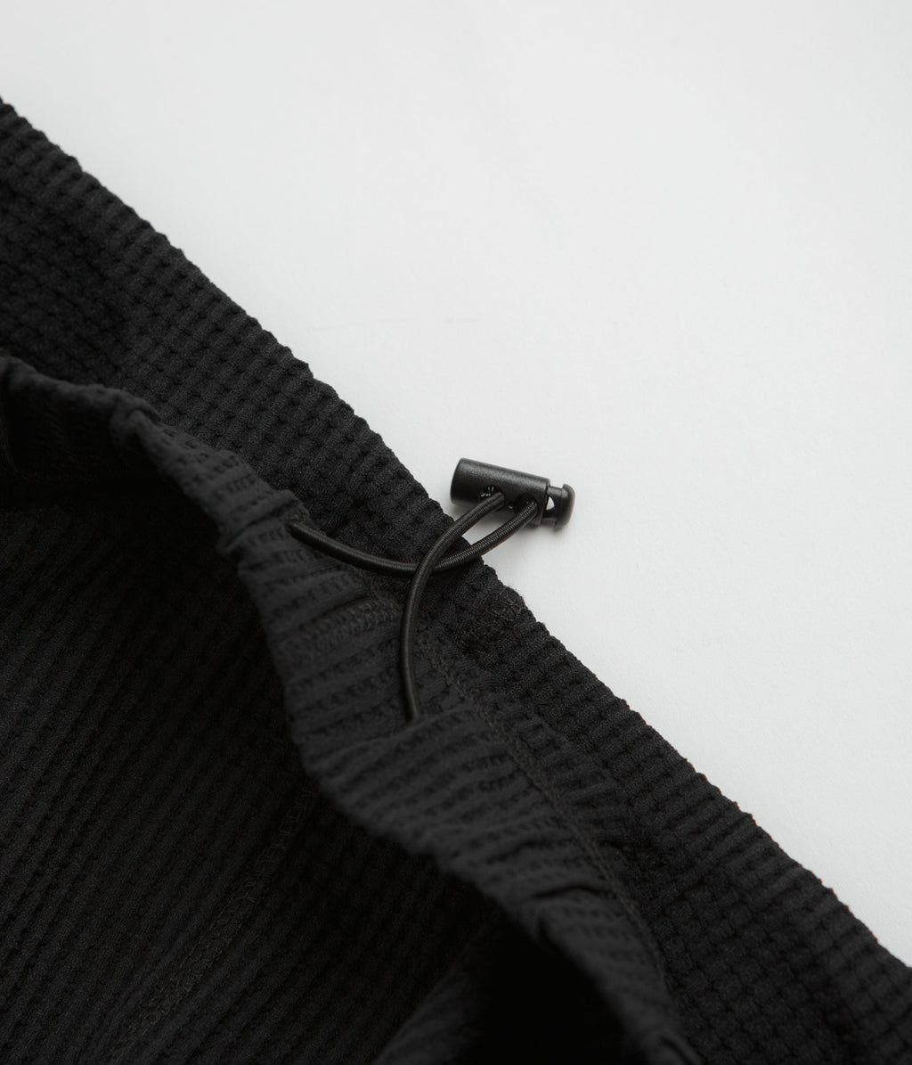 Purple Mountain Observatory Waffle Shorts - Black