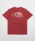 Roma Screaming Logo T-Shirt - Red / Cream
