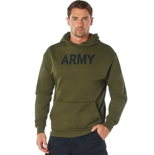 ROTHCO ARMY PT PULLOVER HOODED SWEATSHIRT