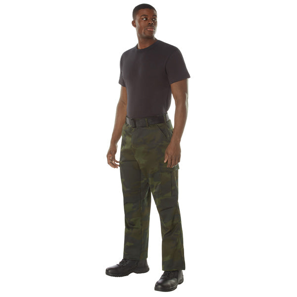 ROTHCO®  MIDNIGHT WOODLAND CAMO TACTICAL BDU PANTS