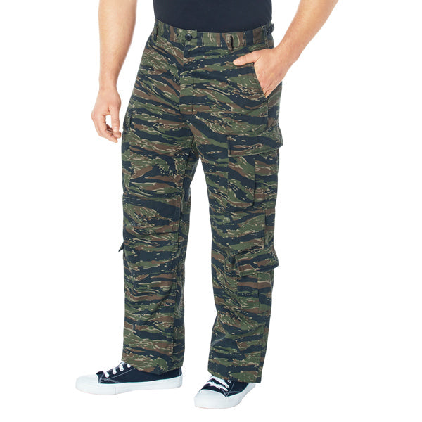 ROTHCO®  VINTAGE PARATROOPER CARGO FATIGUE TIGER STRIPE PANTS