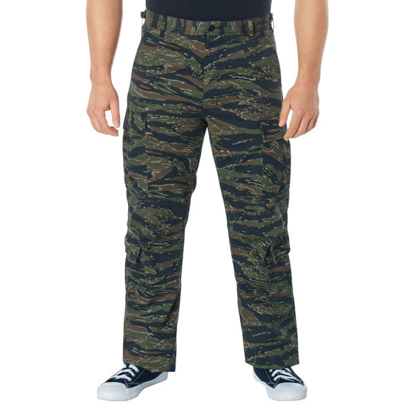 ROTHCO®  VINTAGE PARATROOPER CARGO FATIGUE TIGER STRIPE PANTS