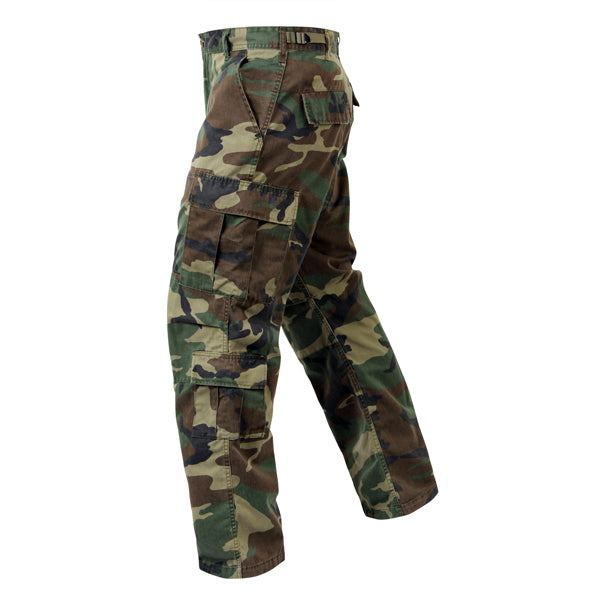 ROTHCO® VINTAGE PARATROOPER CARGO FATIGUE WOODLAND CAMO PANTS