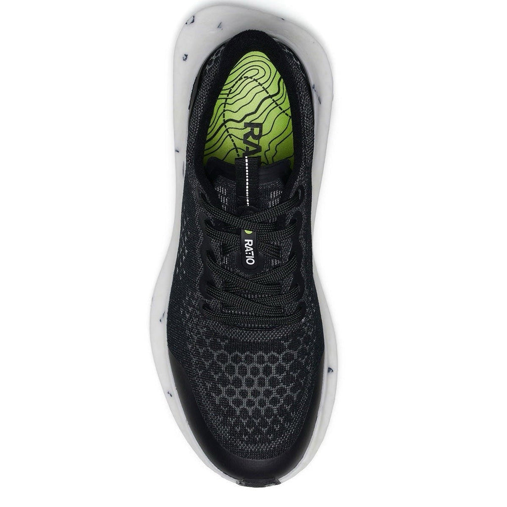 Ratio Running Jet Black Acid Lime