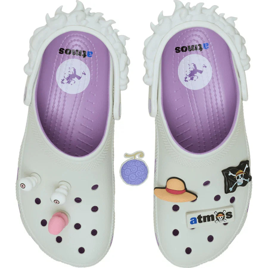 Crocs Classic Clog One Piece X Atmos Luffy Gear 5
