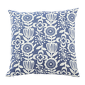 Saku Navy Throw Pillow