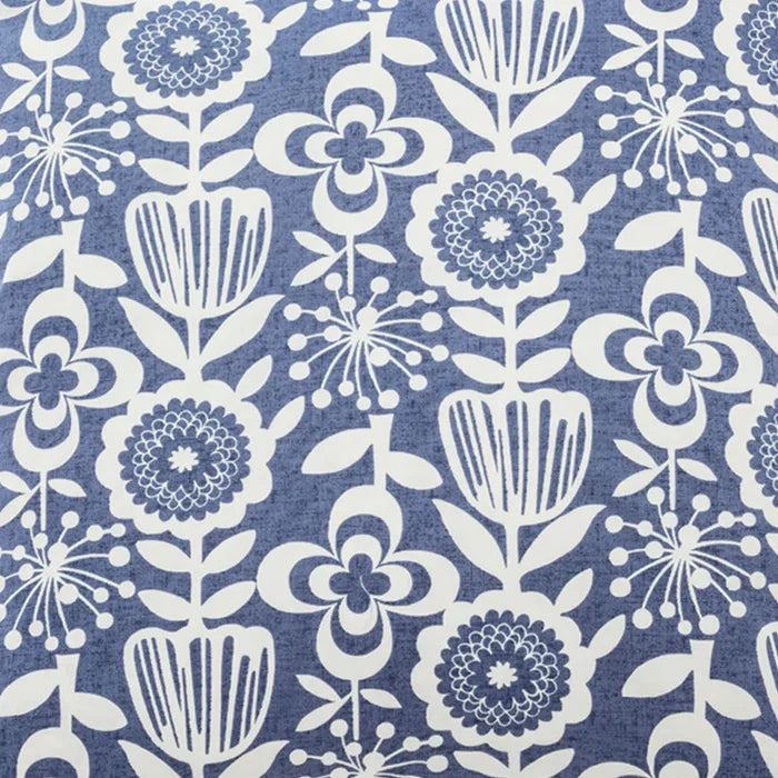 Saku Navy Throw Pillow