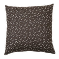 Sakura Brown Throw Pillow