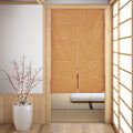 Sakura Gold Noren Japanese Door Curtain