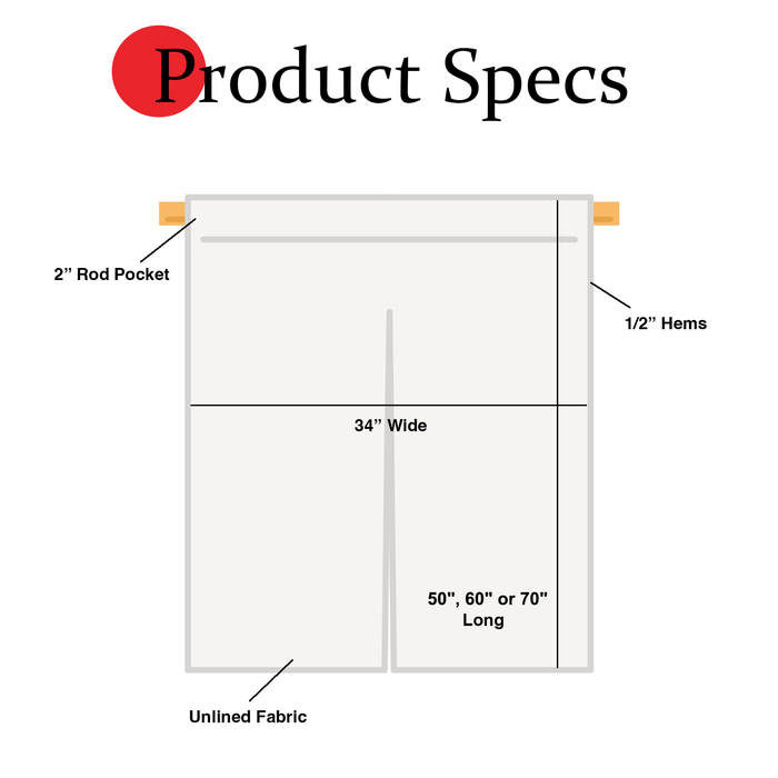 Sakura Gold Noren Japanese Door Curtain