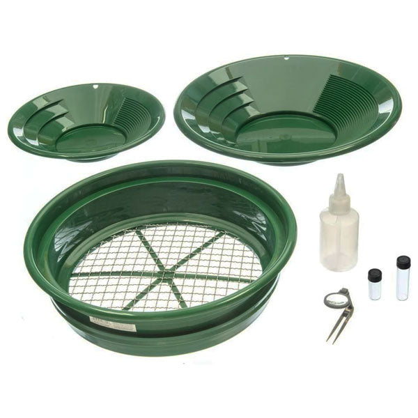 SE® 7 PIECE GOLD PANNING KIT: Prospector's Choice™