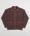 Service Works Blanket Stitch Cardigan - Brown