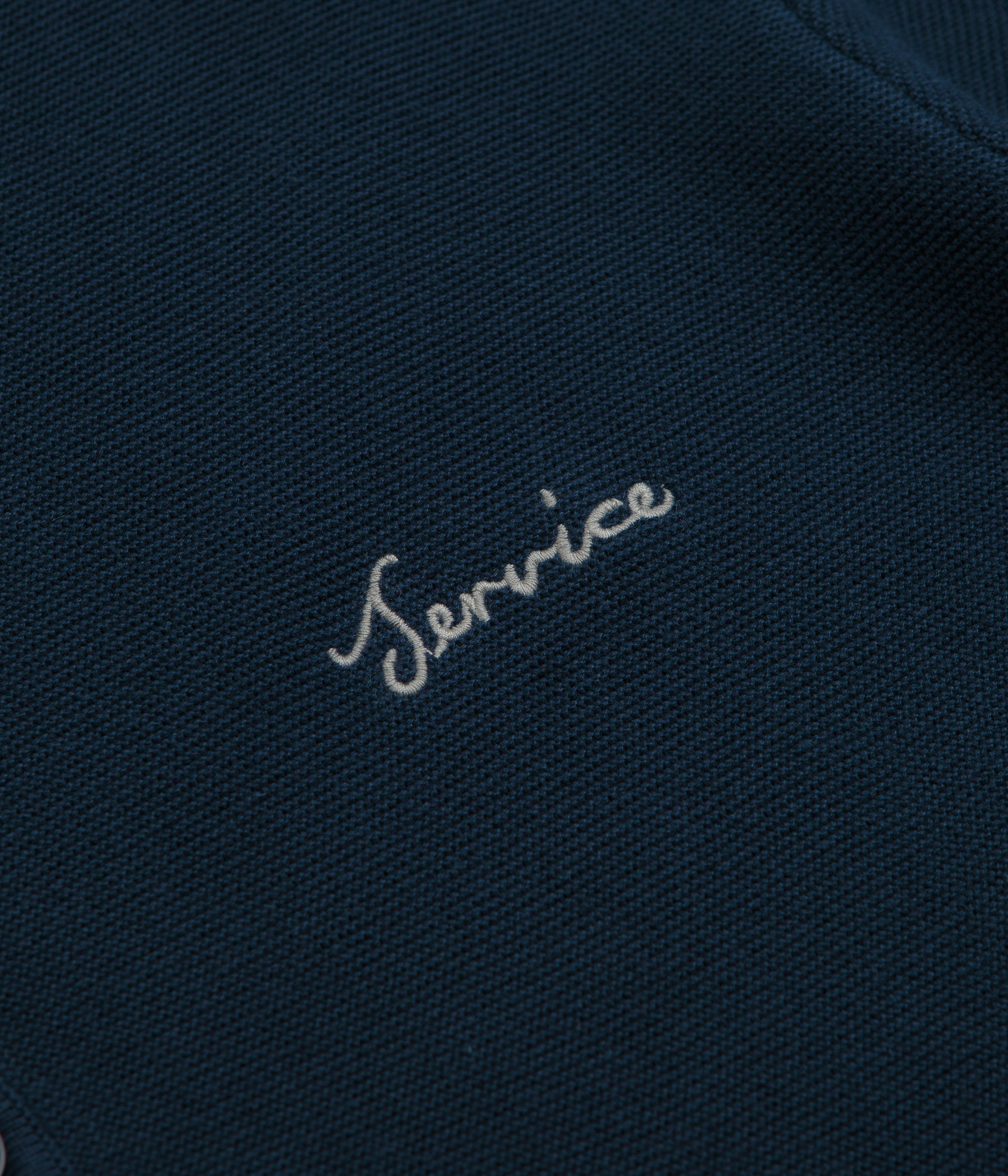 Service Works Blanket Stitch Cardigan - Navy