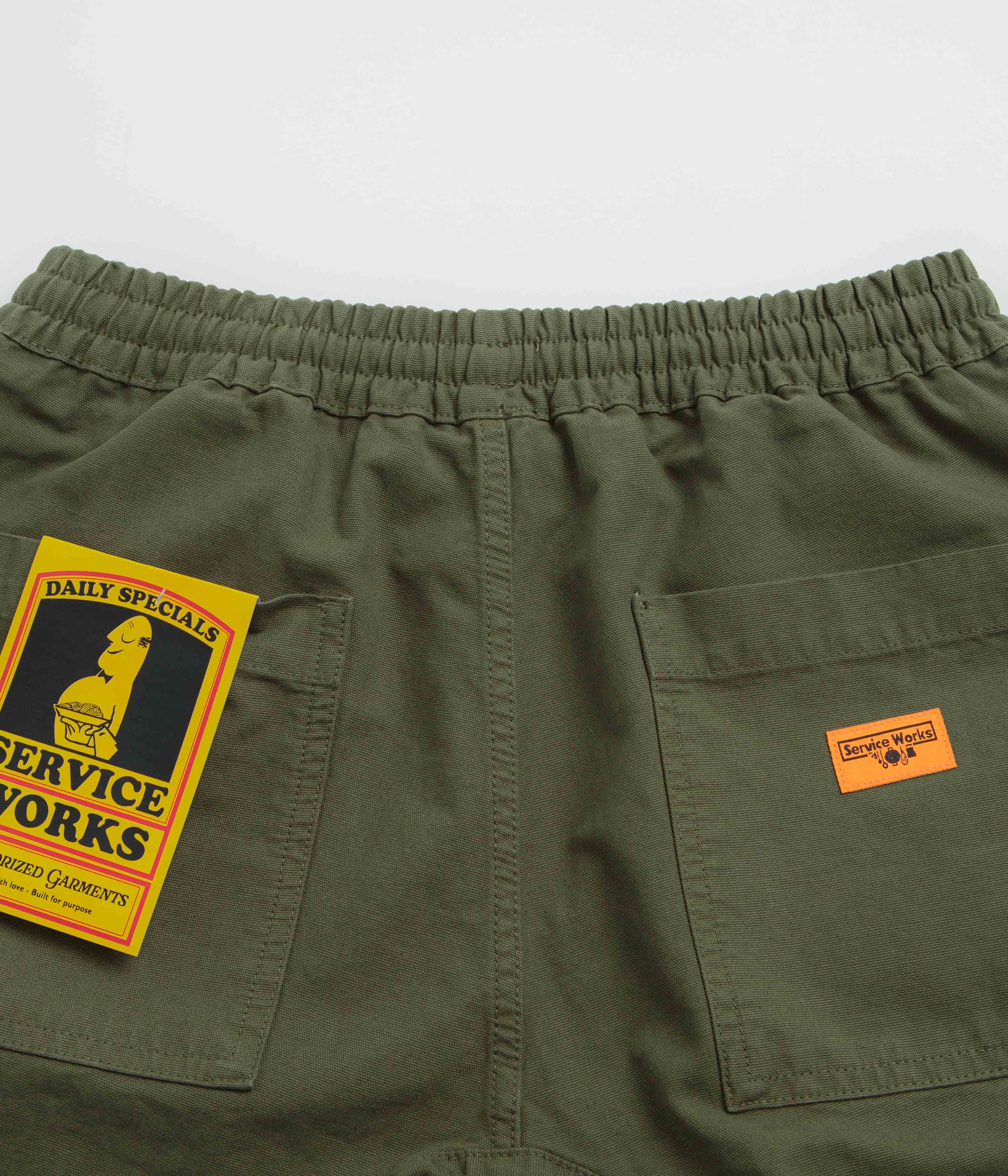 Service Works Classic Chef Pants - Olive