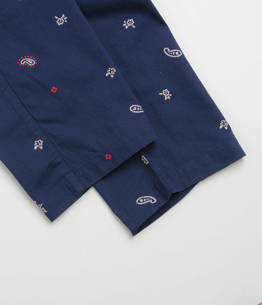 Service Works Paisley Chef Pants - Royal