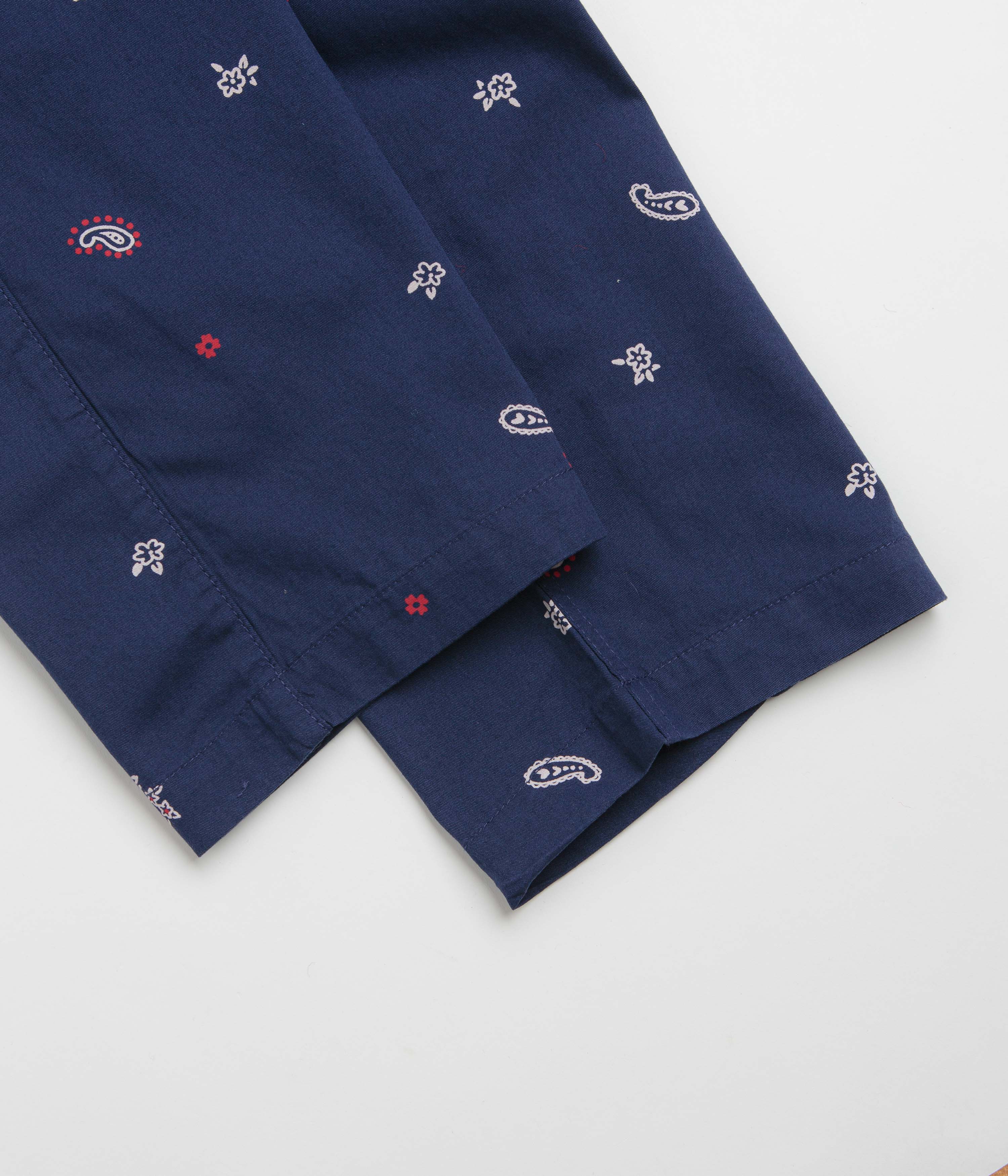 Service Works Paisley Chef Pants - Royal