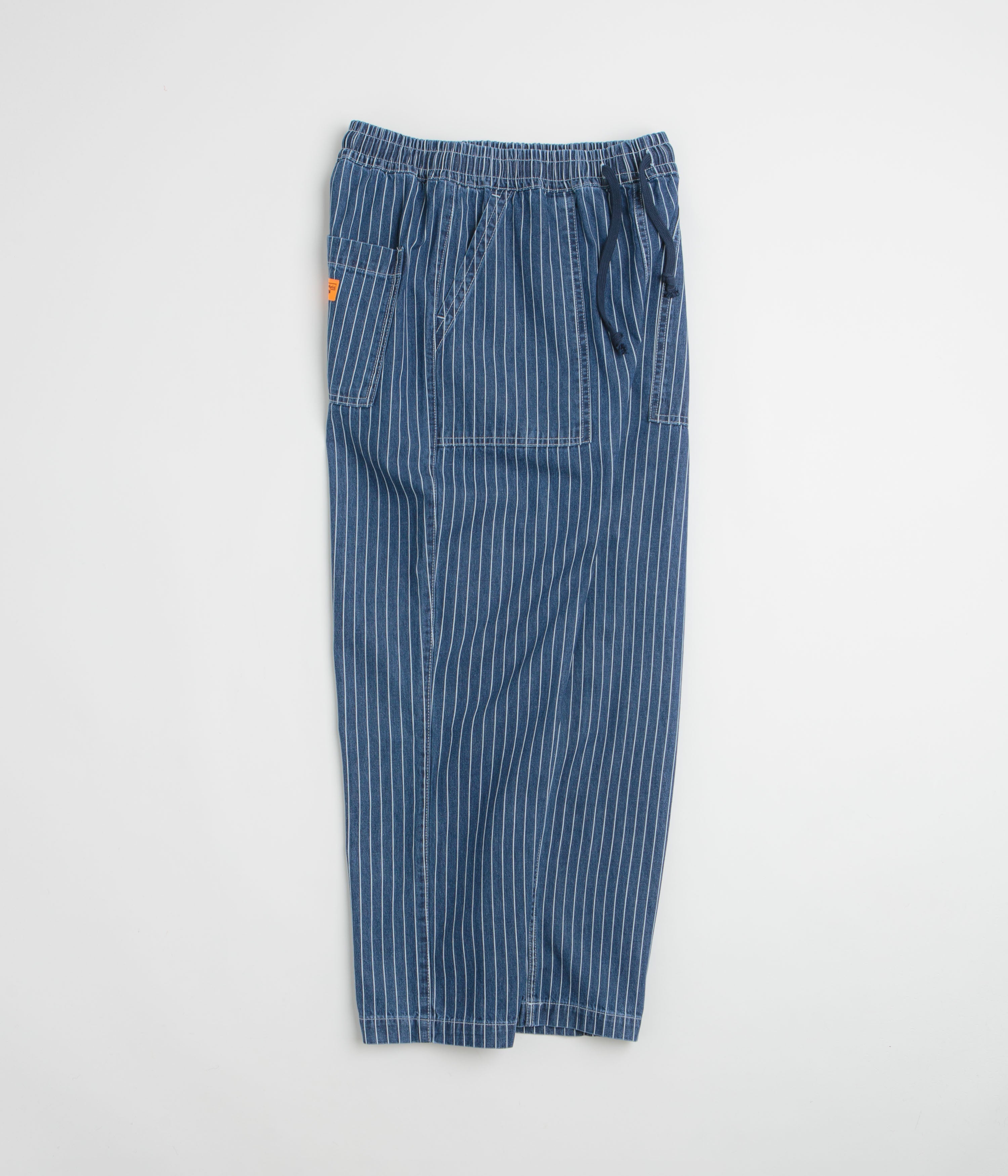 Service Works Pinstripe Denim Chef Pants - Indigo