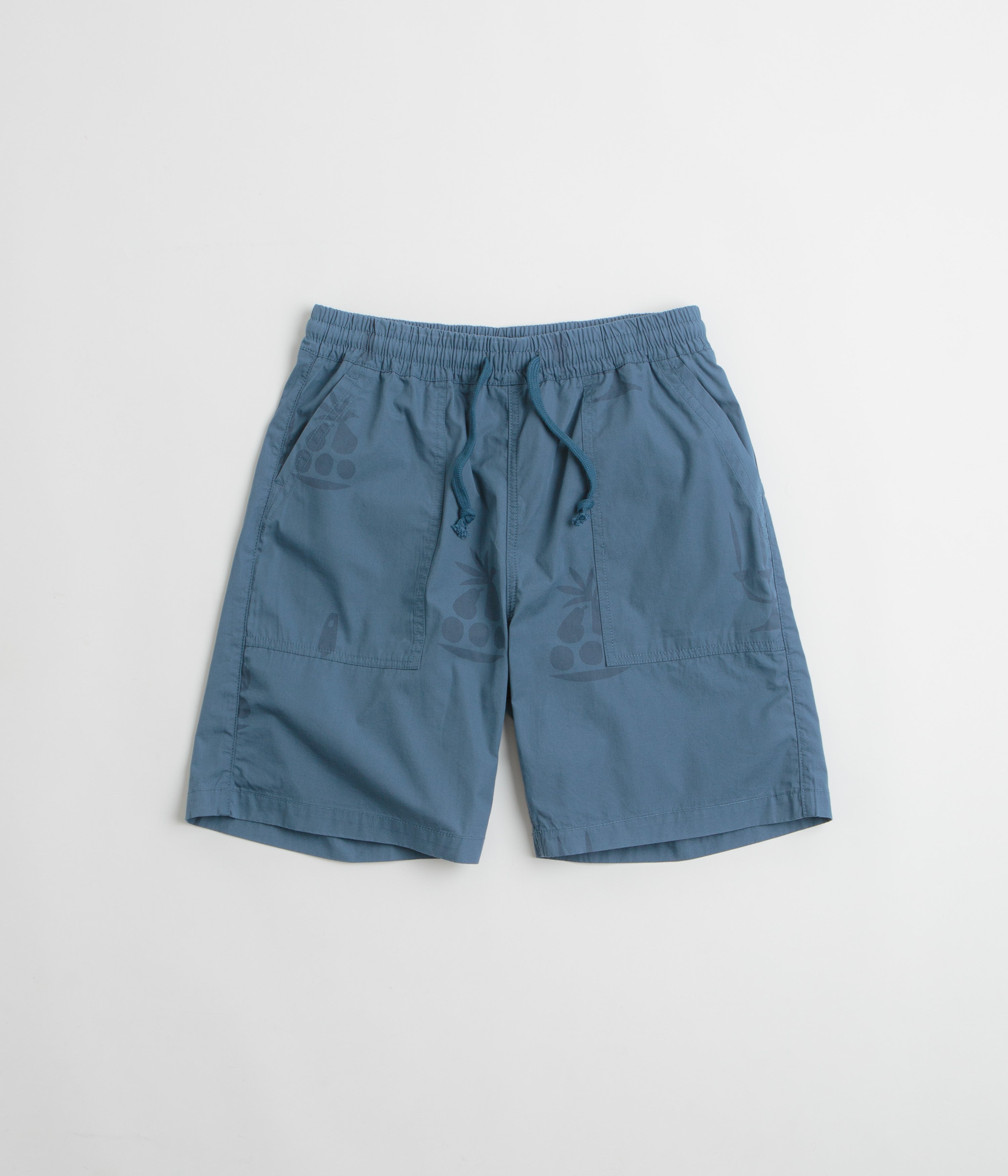 Service Works Poplin Printed Chef Shorts - Slate