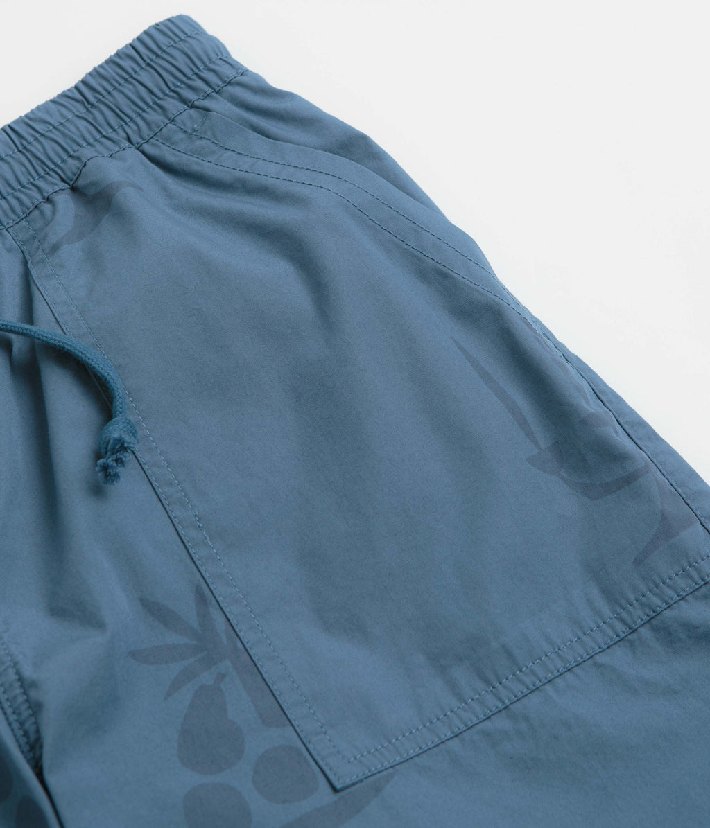 Service Works Poplin Printed Chef Shorts - Slate