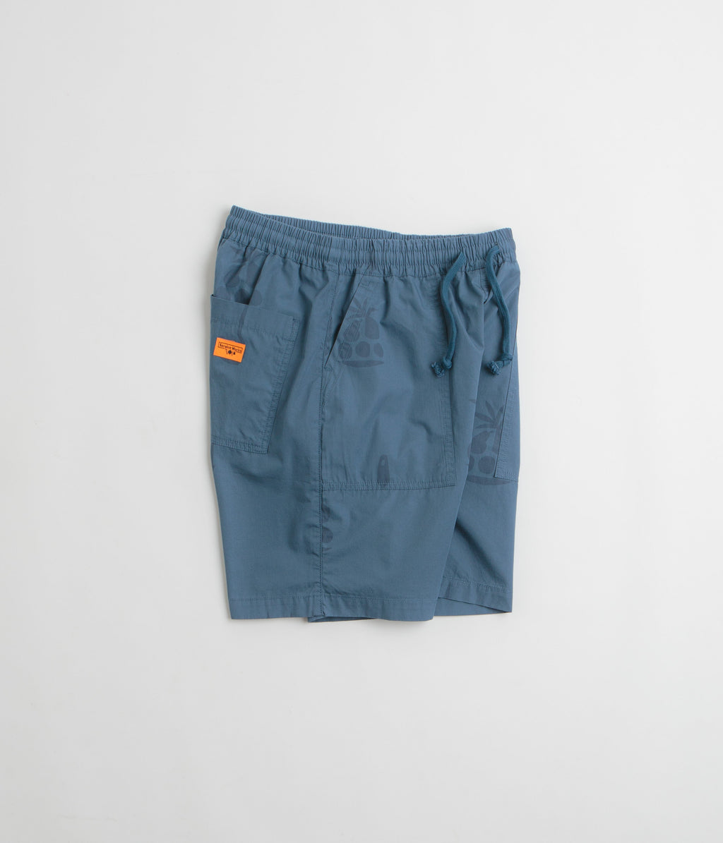 Service Works Poplin Printed Chef Shorts - Slate