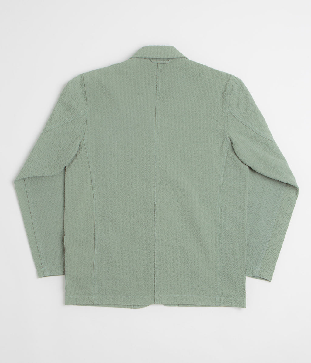 Service Works Seersucker Server Suit Jacket - Sage