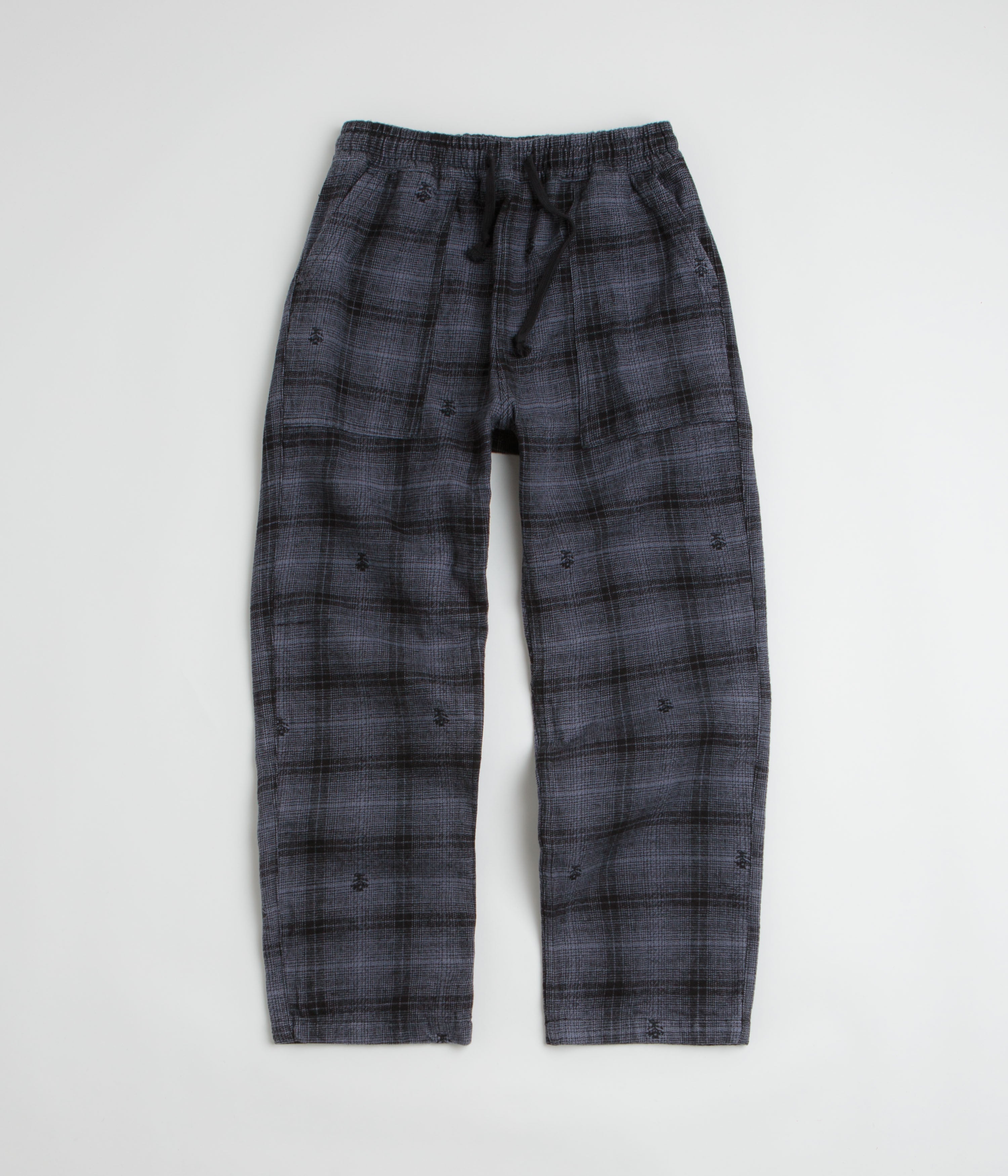 Service Works Thistle Plaid Chef Pants - Black