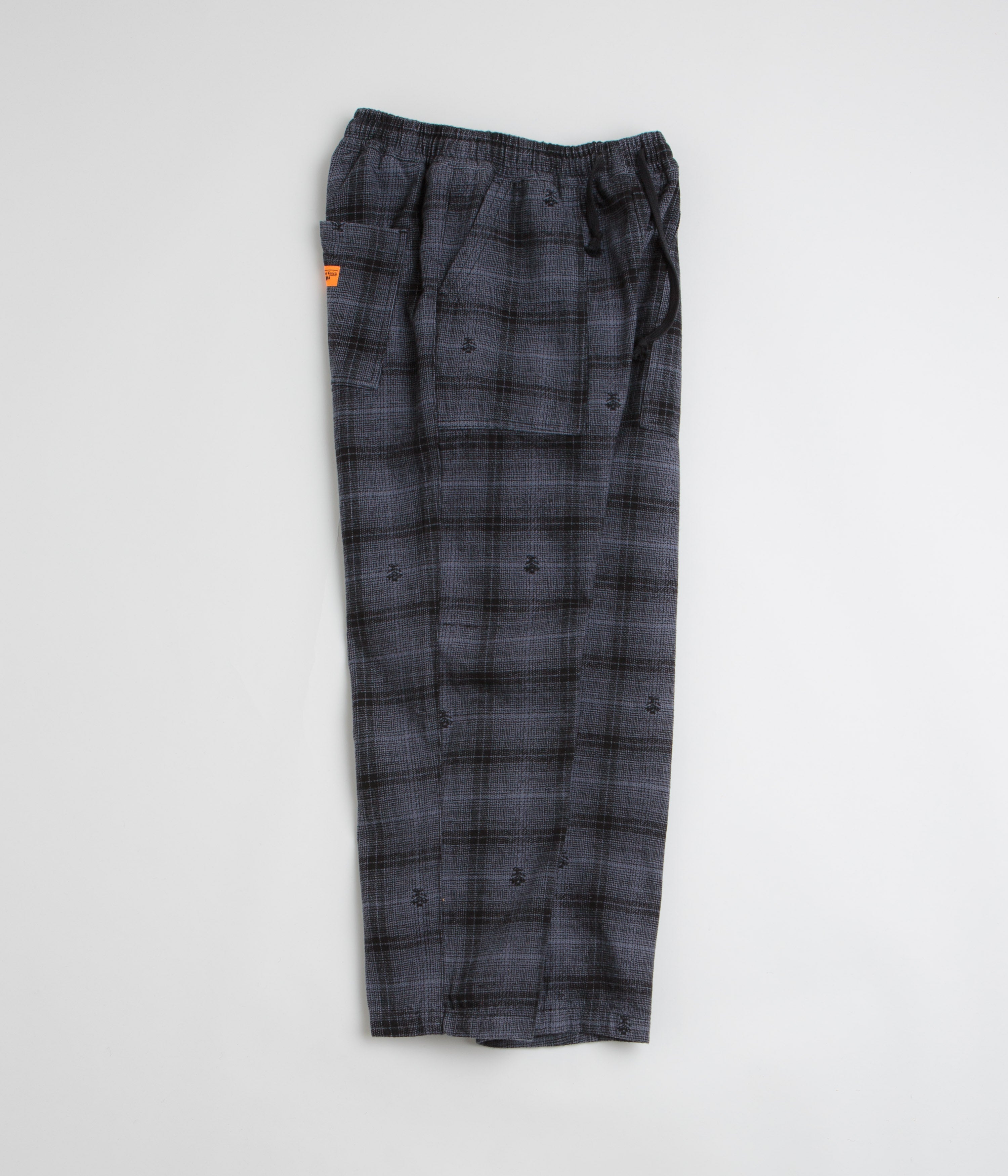 Service Works Thistle Plaid Chef Pants - Black