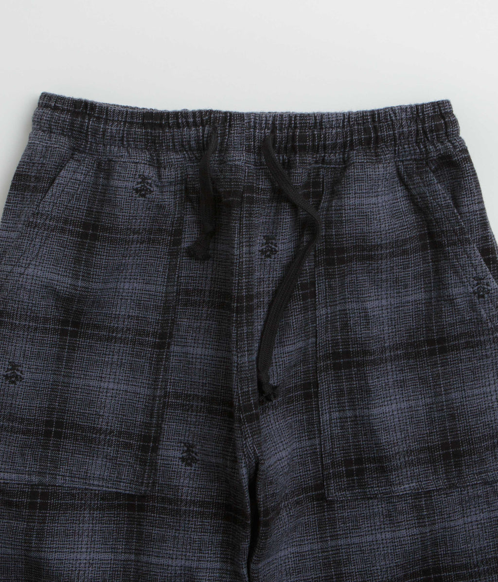Service Works Thistle Plaid Chef Pants - Black