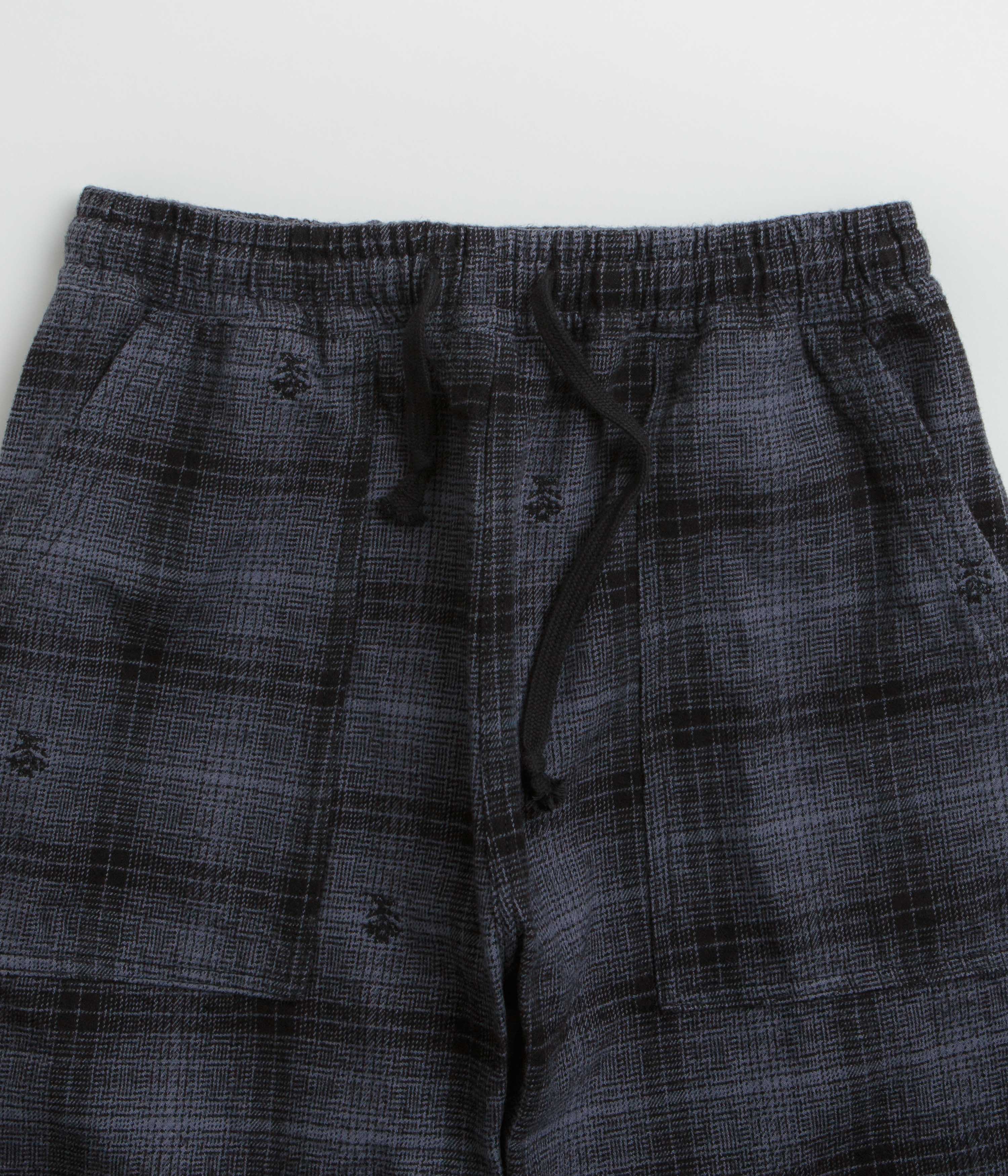 Service Works Thistle Plaid Chef Pants - Black