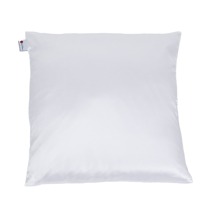 Shiruku Silk Snow Throw Pillow