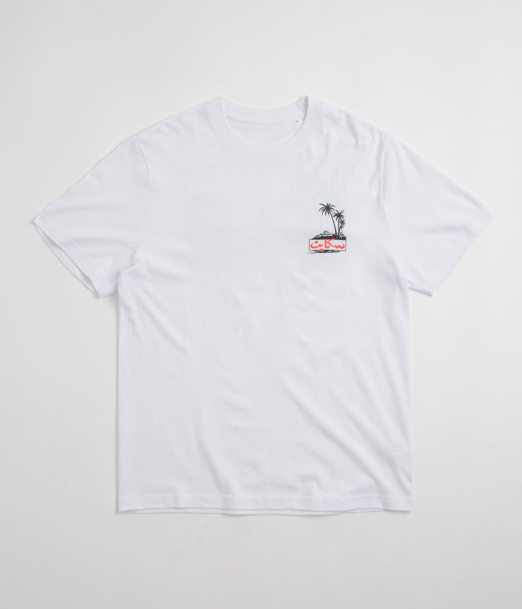 SkatePal Palms T-Shirt - White