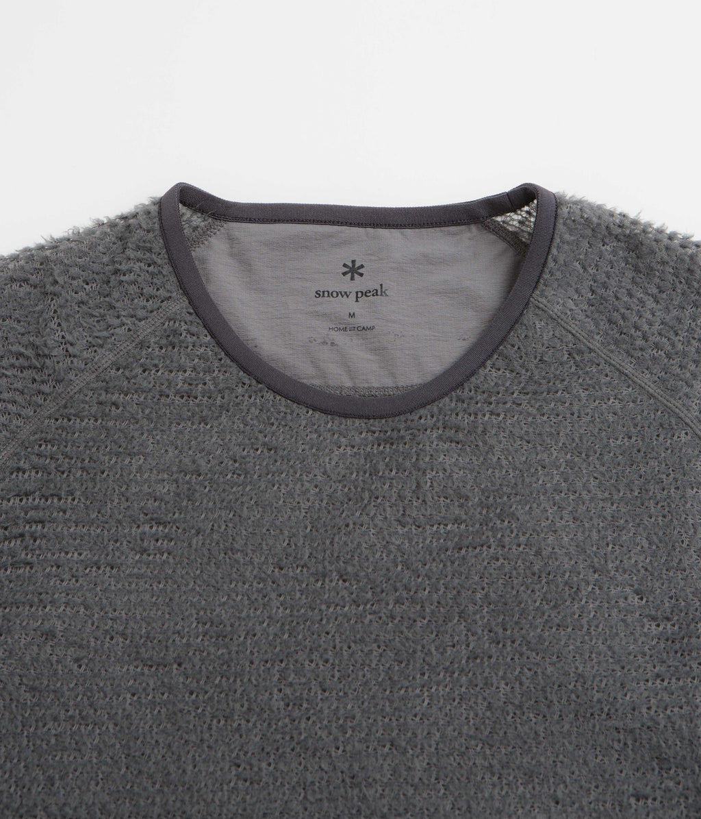 Snow Peak Alpha Direct T-Shirt - Charcoal