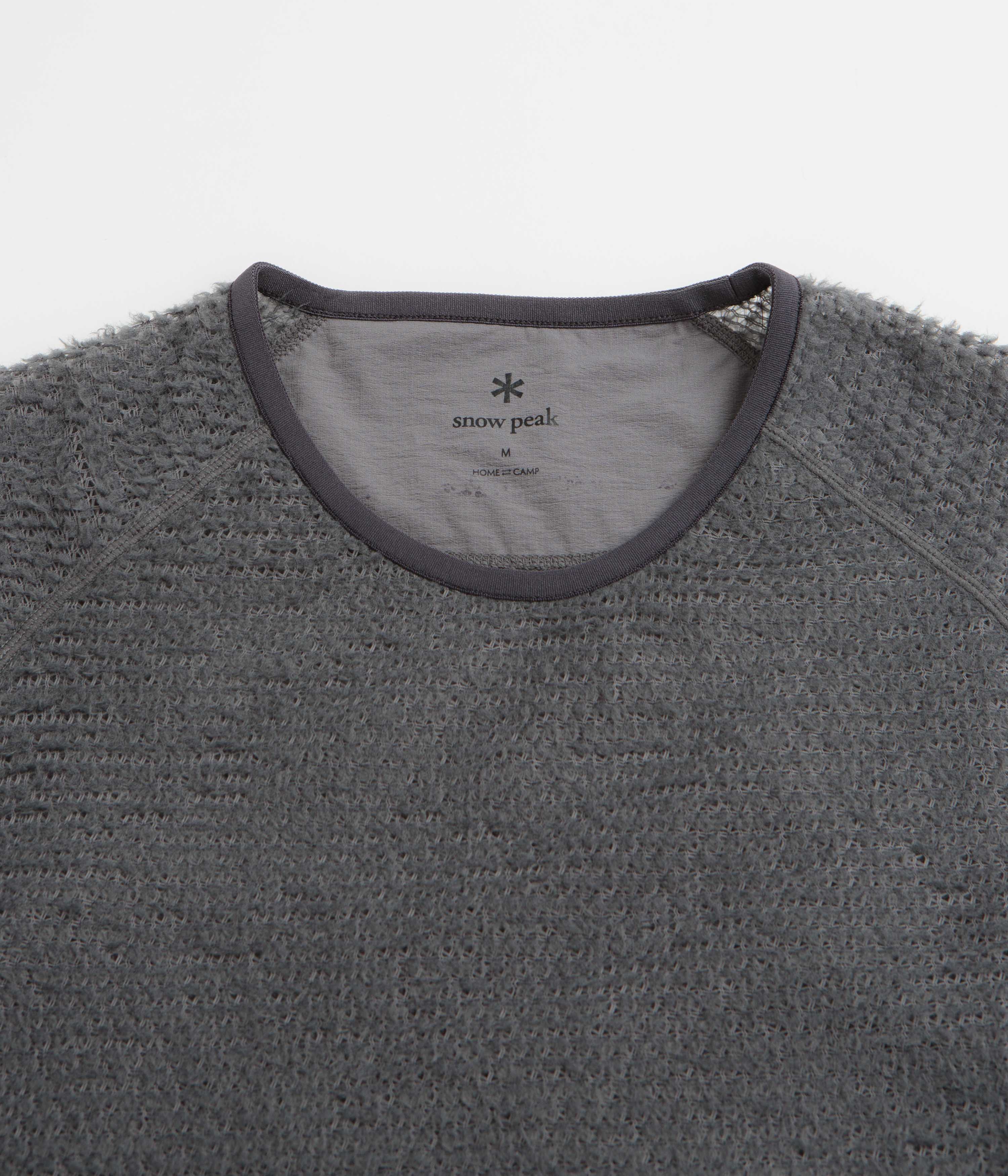 Snow Peak Alpha Direct T-Shirt - Charcoal
