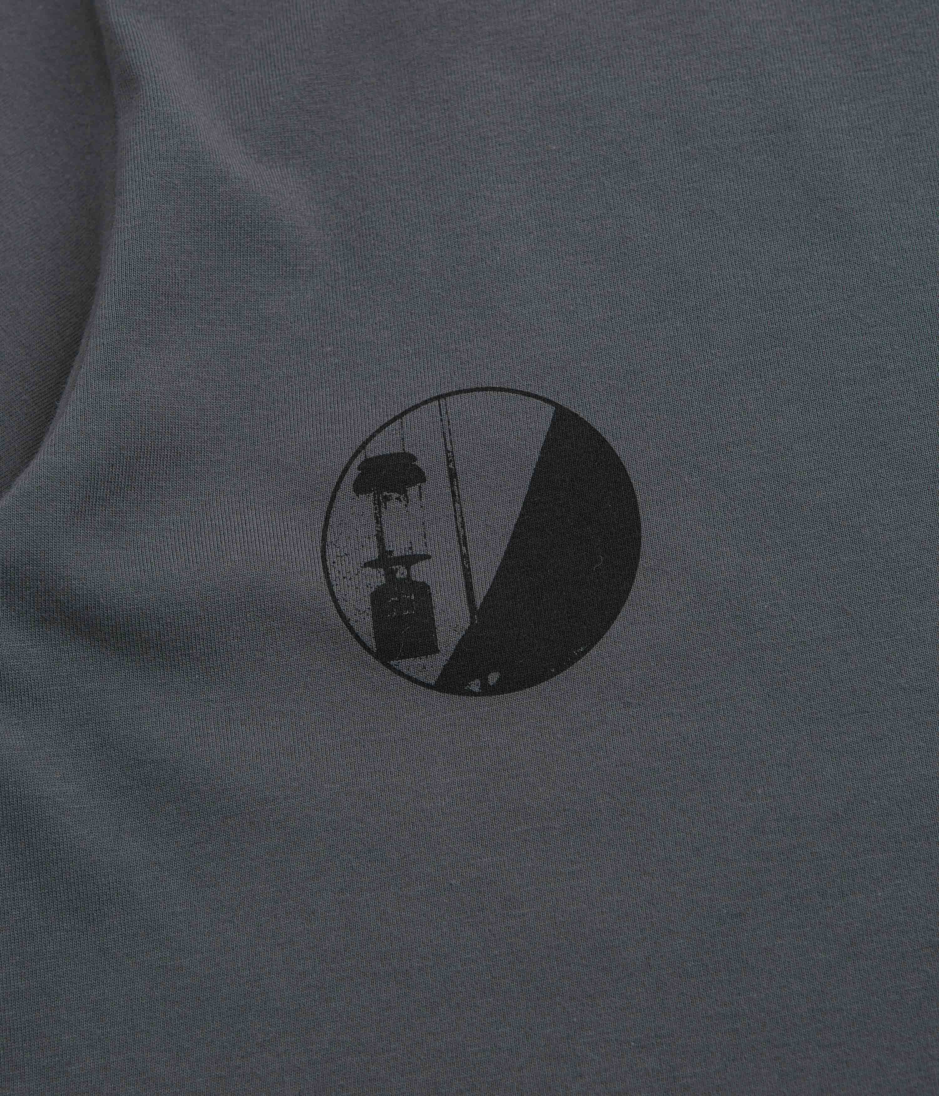 Snow Peak CF Landscape T-Shirt - Charcoal