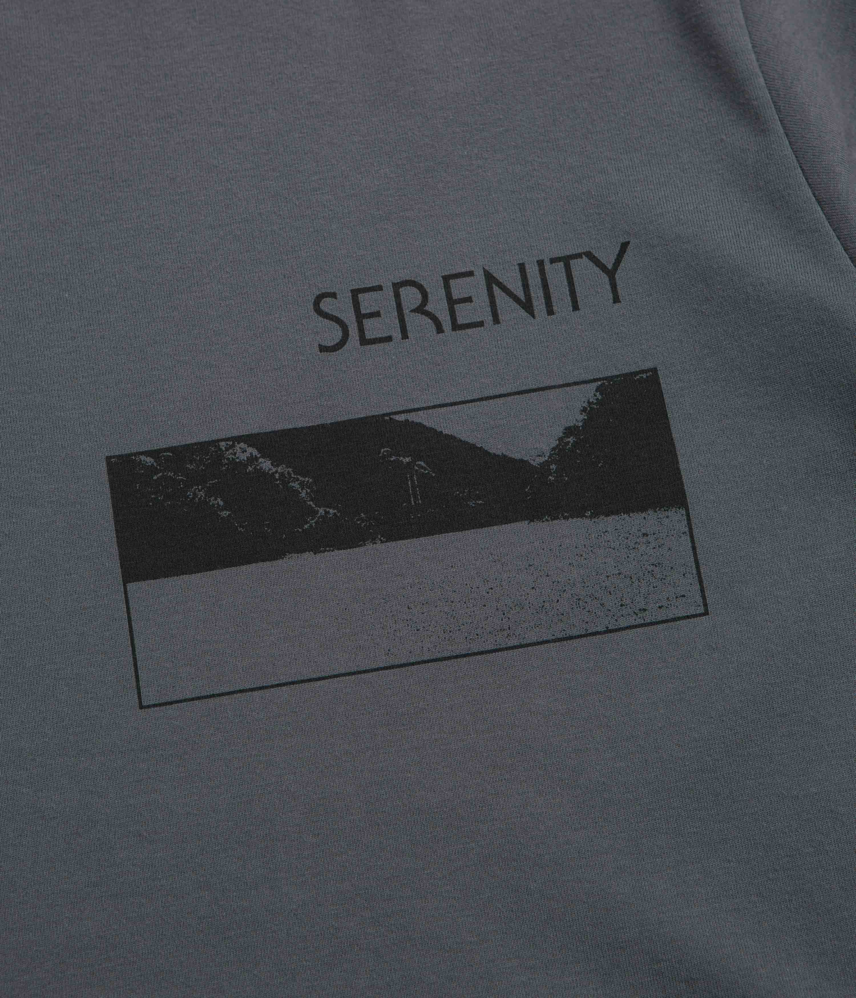 Snow Peak CF Landscape T-Shirt - Charcoal