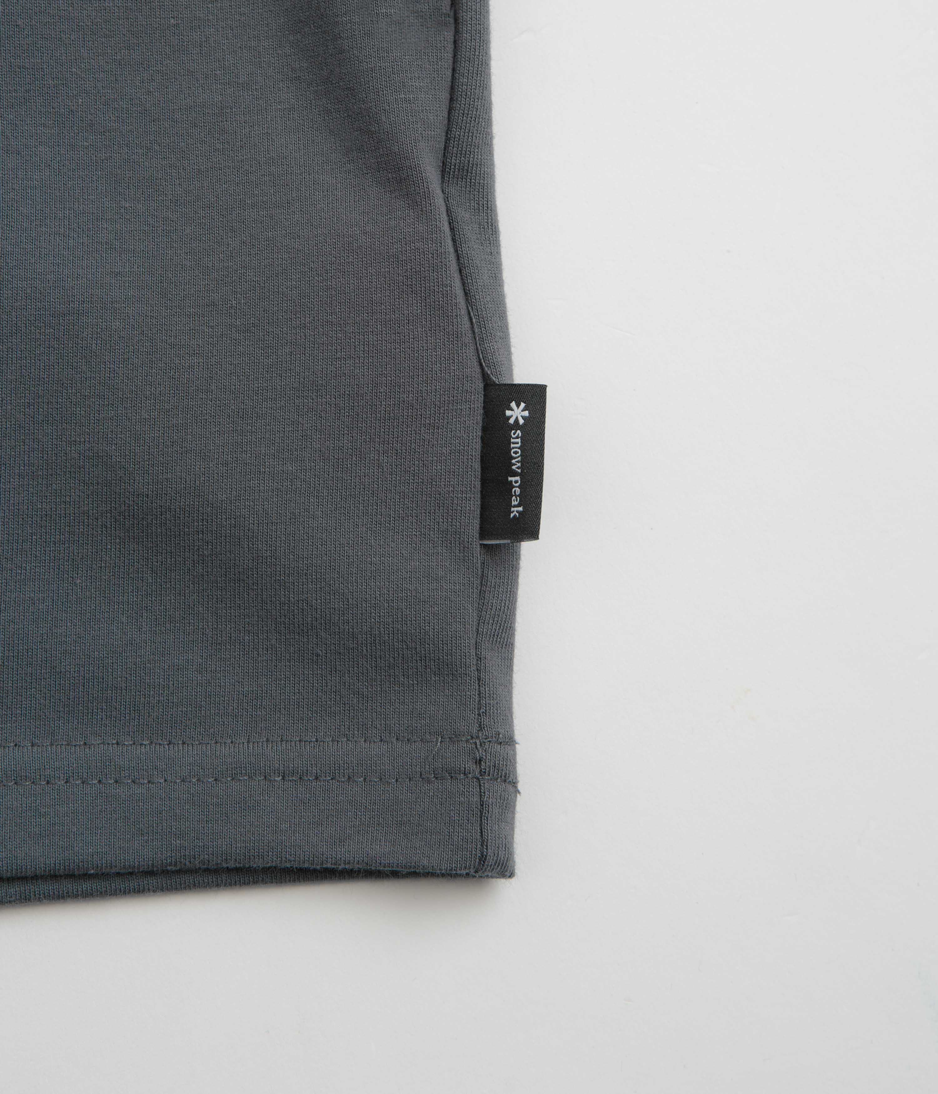 Snow Peak CF Landscape T-Shirt - Charcoal