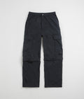 Snow Peak Garment Dyed Convertible Pants - Black