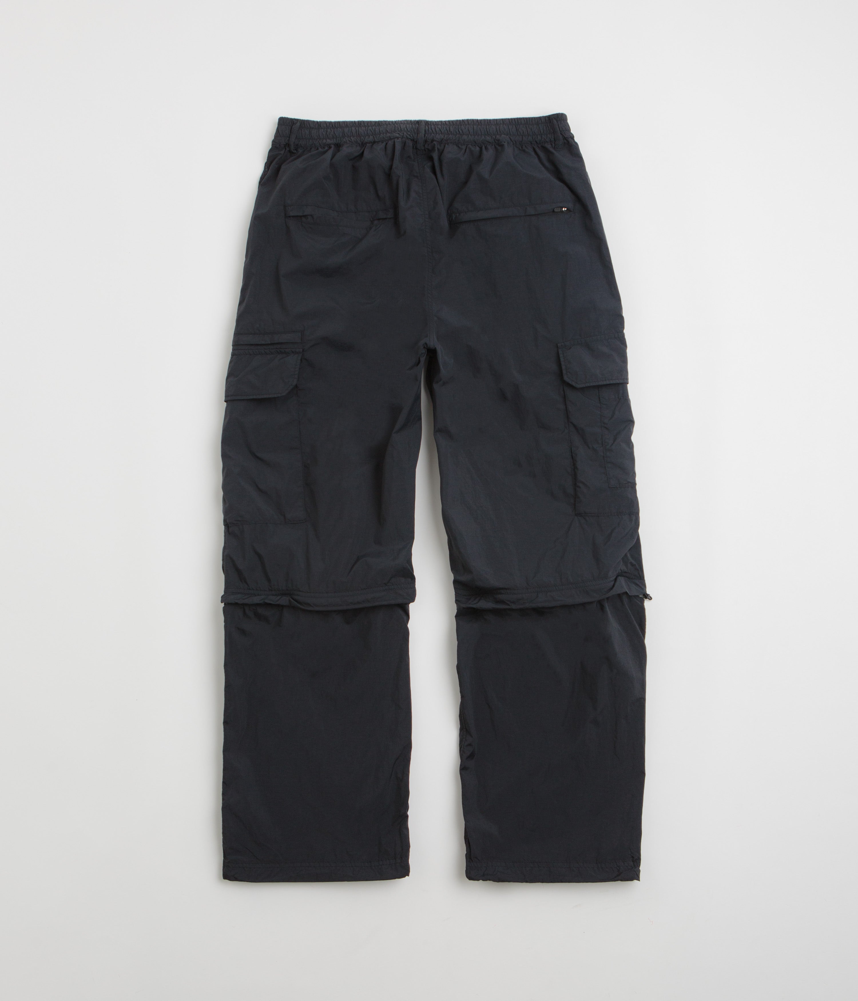 Snow Peak Garment Dyed Convertible Pants - Black