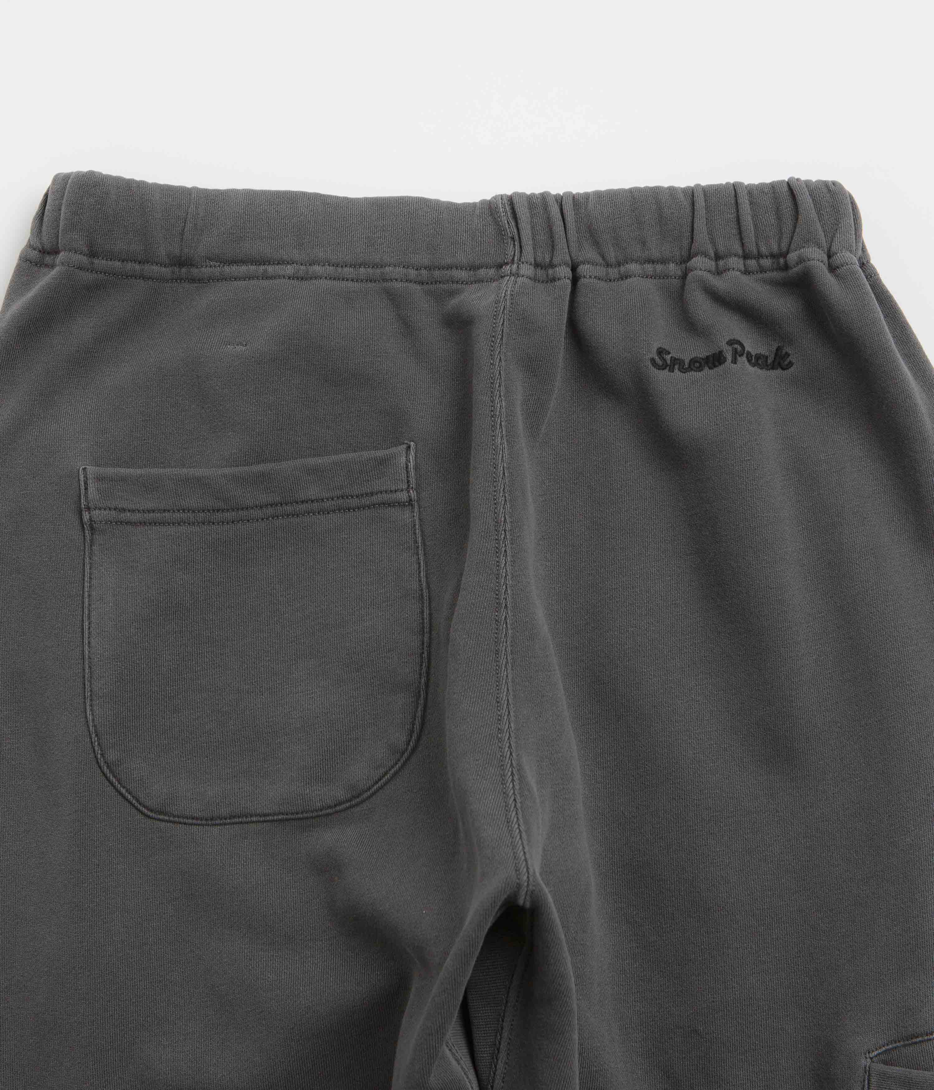 Snow Peak Garment Dyed Pants - Charcoal