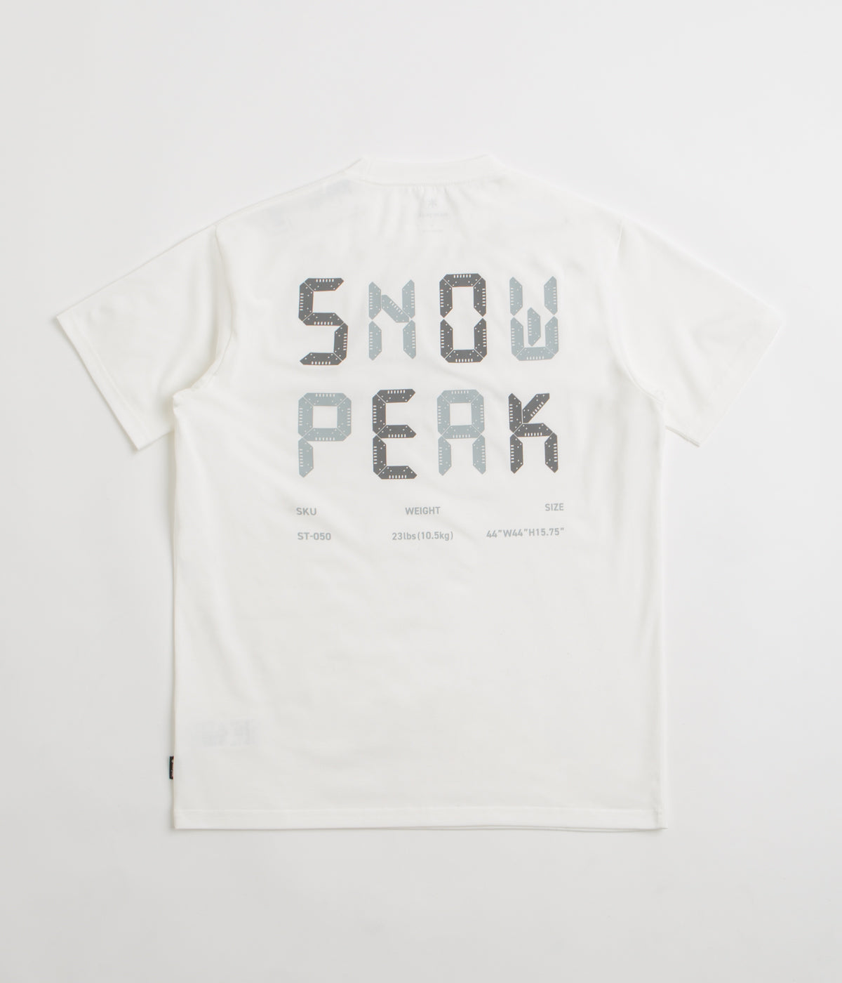 Snow Peak Jikaro Firering Table T-Shirt - Off White
