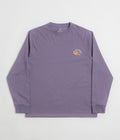 Snow Peak Living With Nature Long Sleeve T-Shirt - Purple