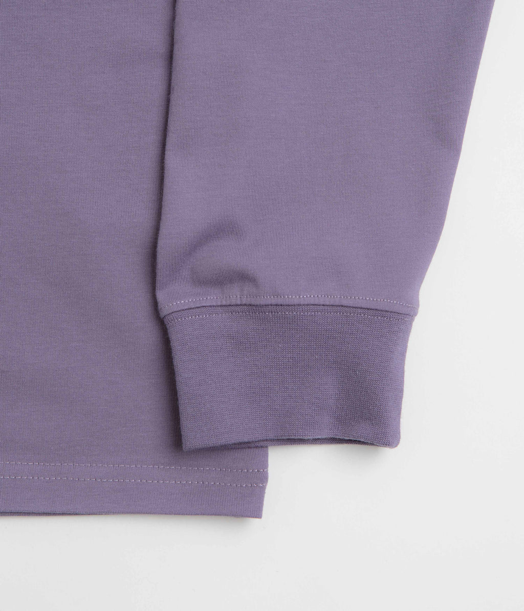 Snow Peak Living With Nature Long Sleeve T-Shirt - Purple
