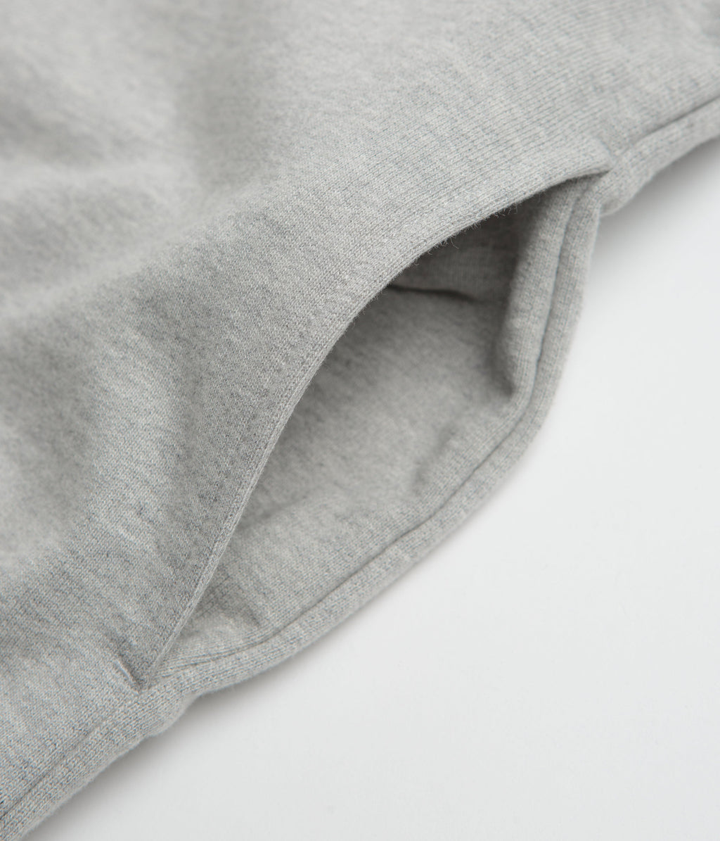 Snow Peak Recycled Cotton Crewneck Sweatshirt - Mid Grey