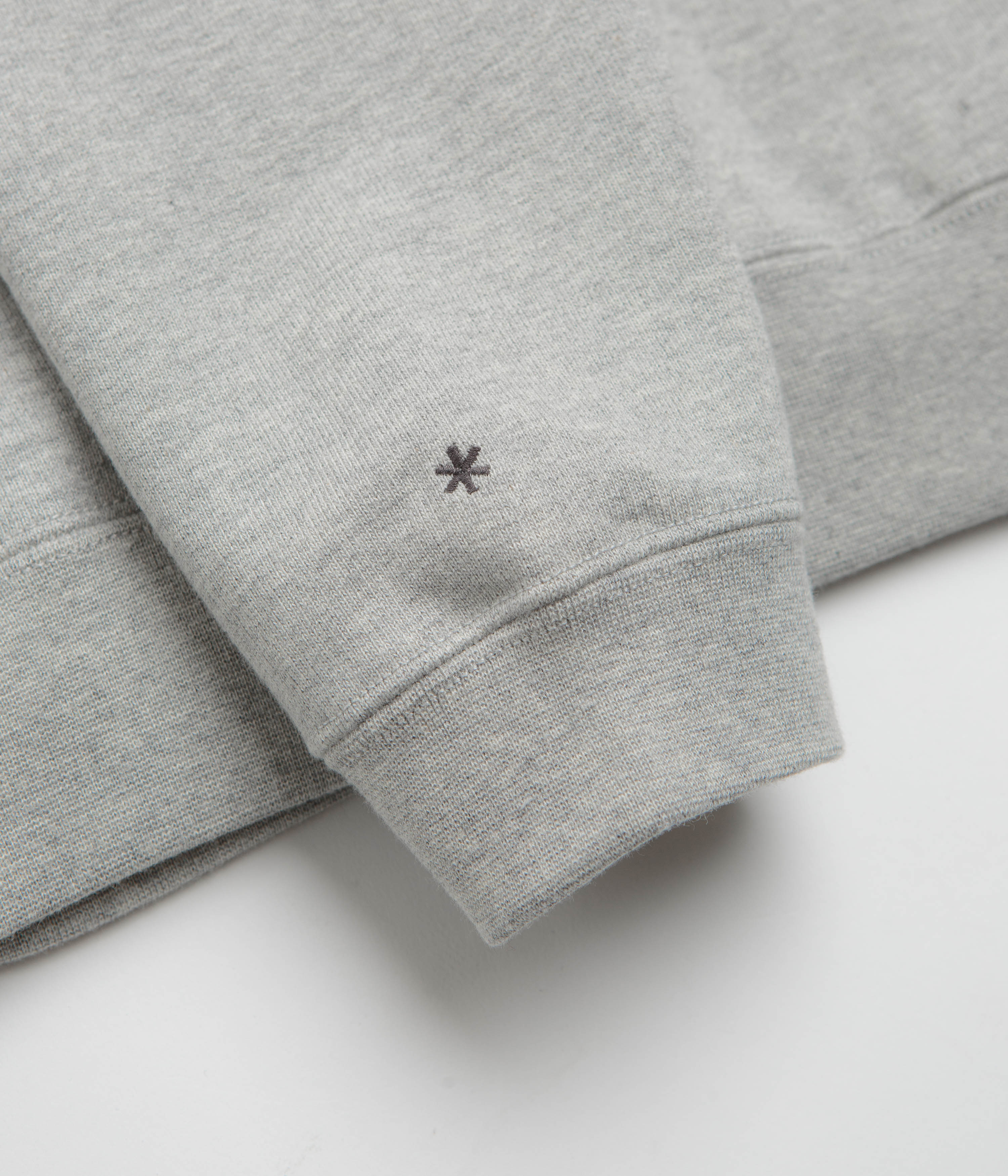 Snow Peak Recycled Cotton Crewneck Sweatshirt - Mid Grey