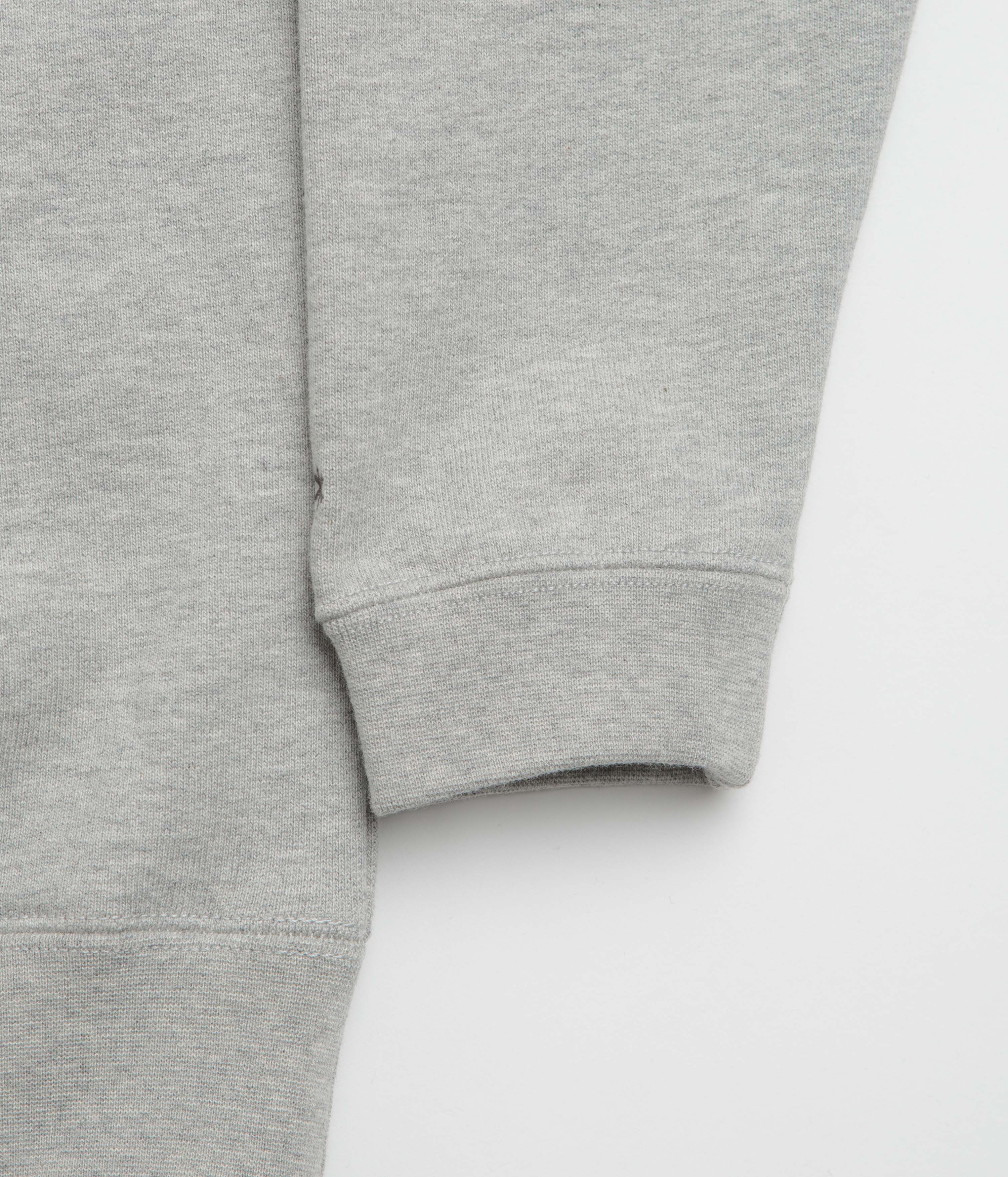 Snow Peak Recycled Cotton Crewneck Sweatshirt - Mid Grey