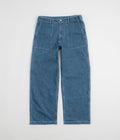 Snow Peak Takibi Denim Pants - Light Blue