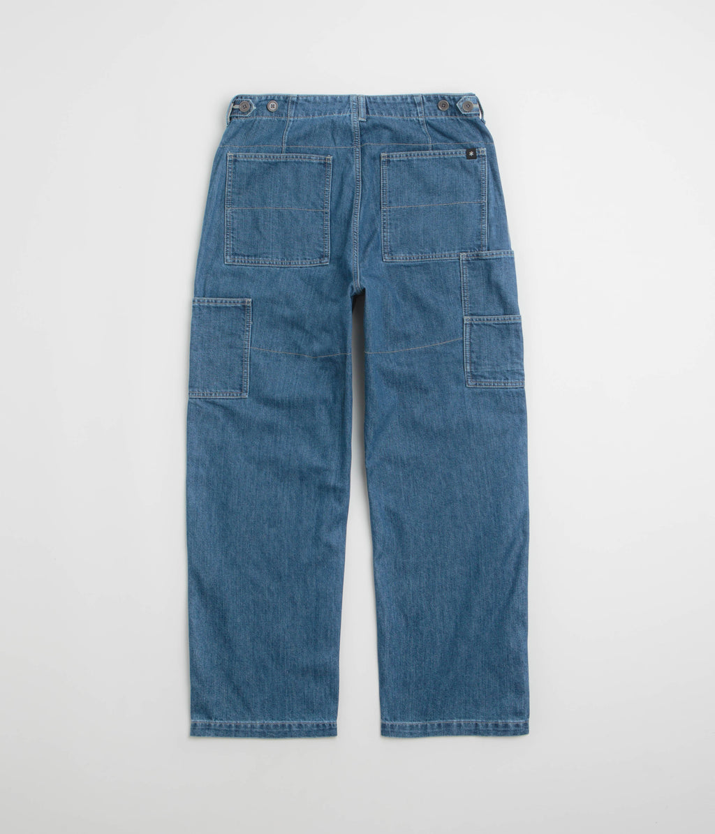 Snow Peak Takibi Denim Pants - Light Blue