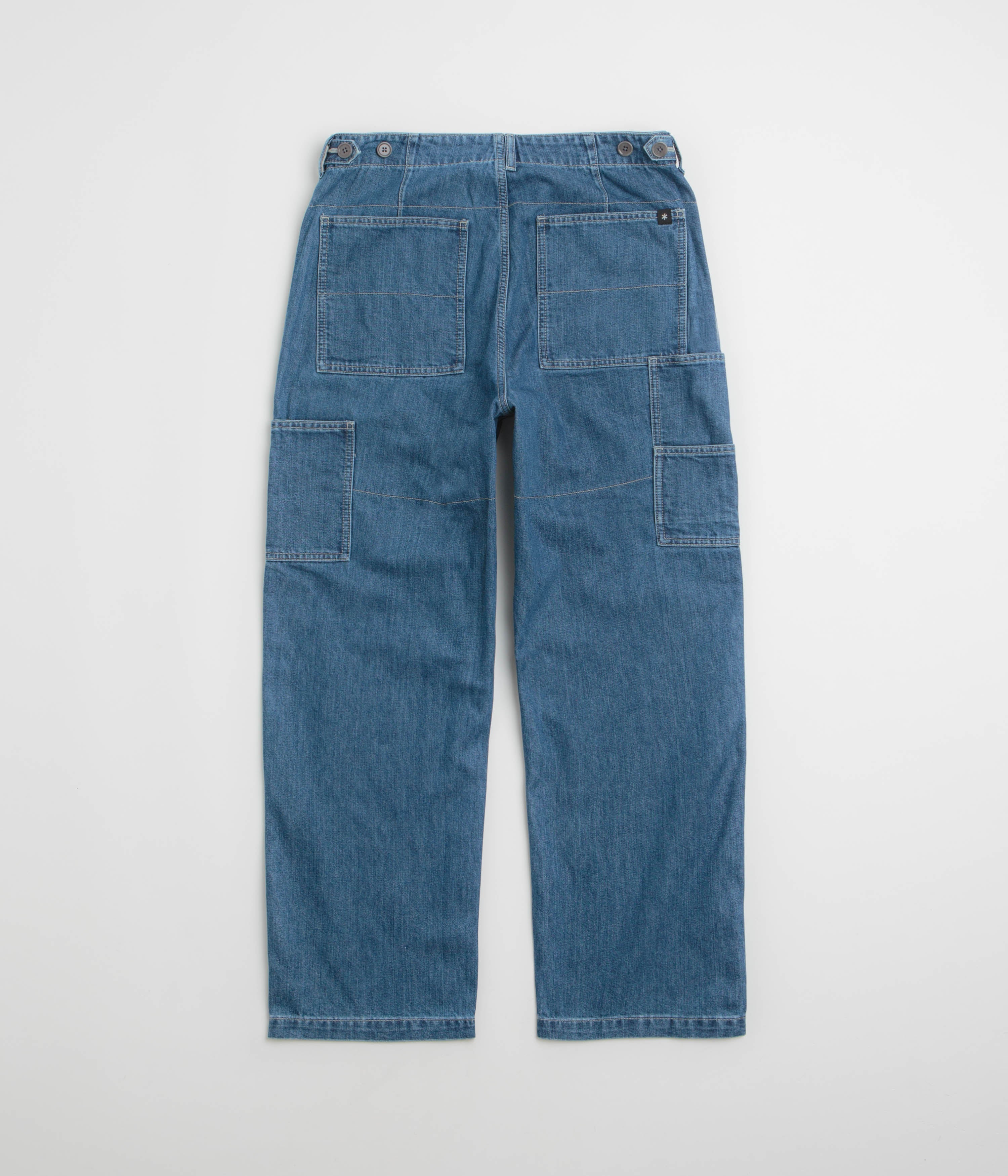 Snow Peak Takibi Denim Pants - Light Blue