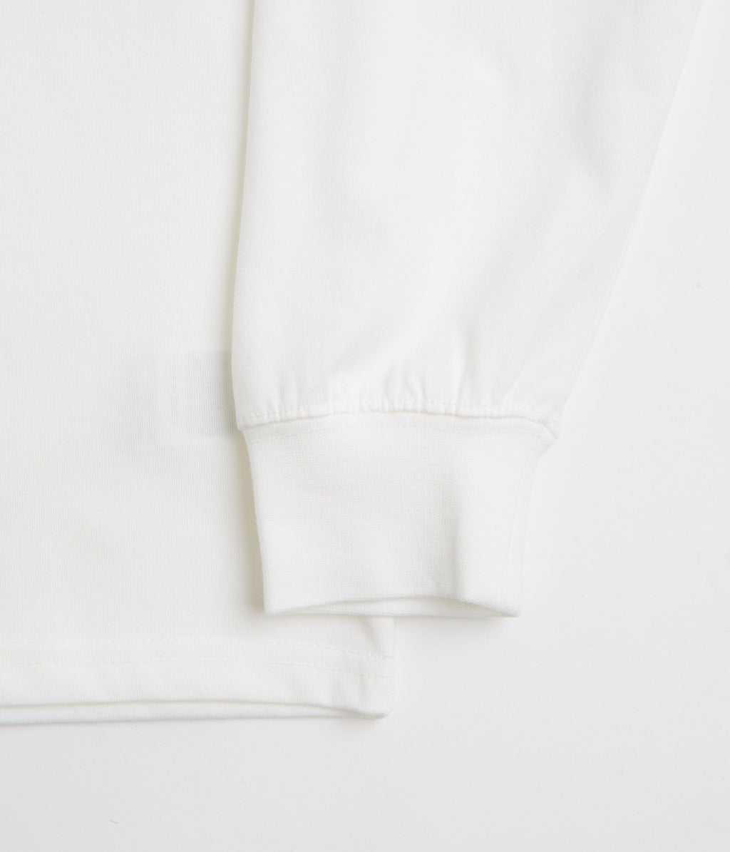 Snow Peak Typography Long Sleeve T-Shirt - Off White